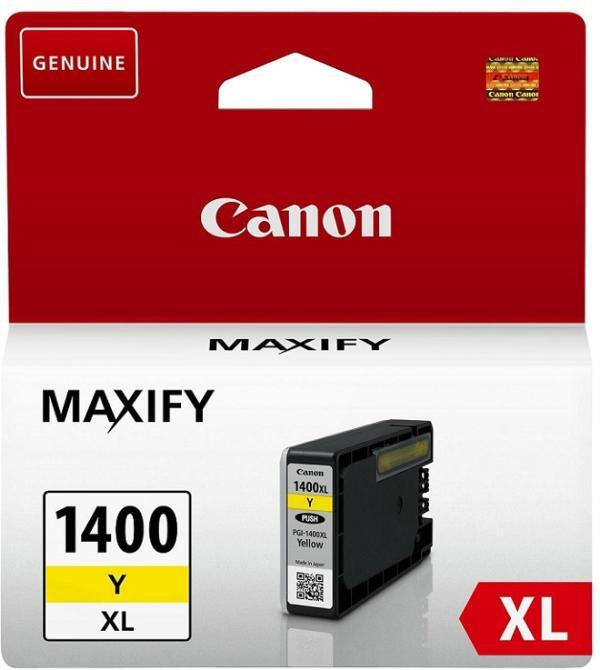 Картридж желтый Canon PGI-1400XL, 9204B001