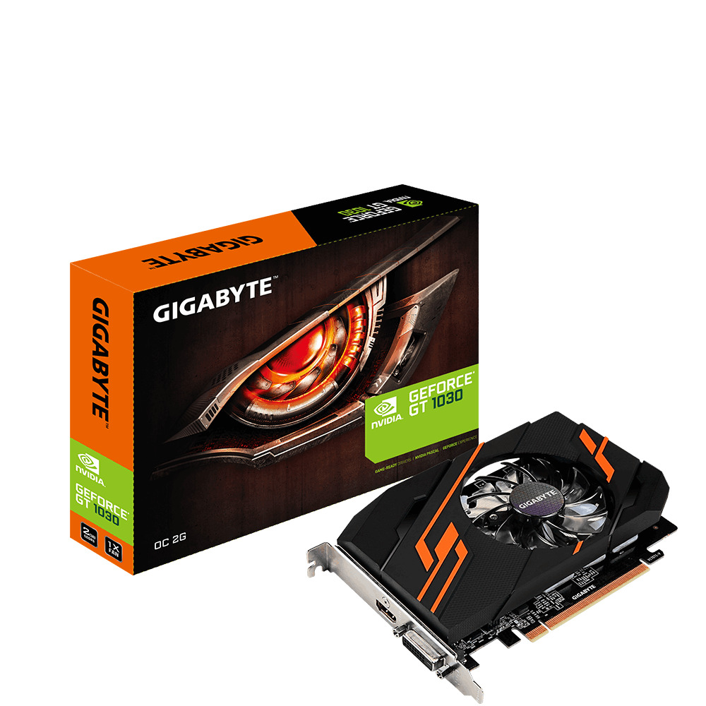 Видеокарта Gigabyte GeForce GT 1030 2 Б Retail