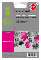 Картридж пурпурный Cactus CS-CLI471XLM