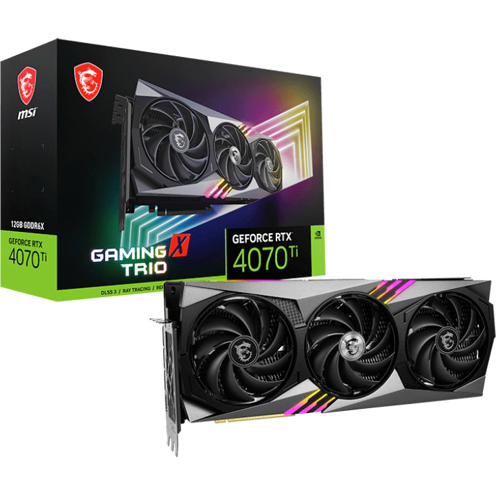 

Видеокарта MSI GeForce RTX 4070 Ti Retail