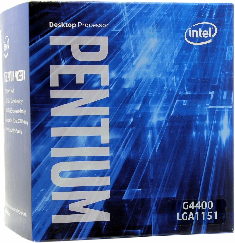 

Процессор Intel Pentium G4400 BOX
