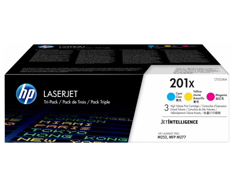 

Картридж голубой, пурпурный, желтый HP Inc. 201X, CF253XM