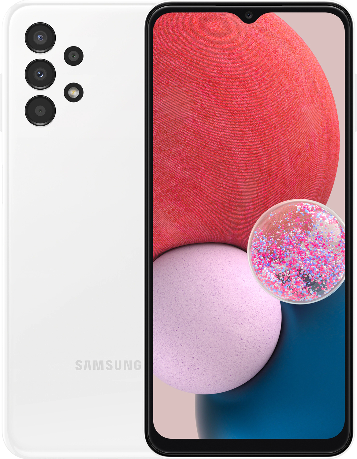Смартфон Samsung Galaxy A13 SM-A135F 32 ГБ белый Samsung - фото 1