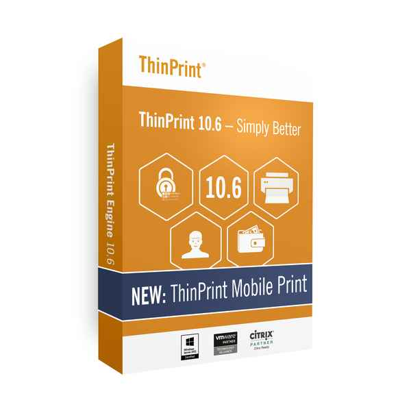 ThinPrint Engine 10.6 + годовая подписка на обновления ThinPrint - фото 1