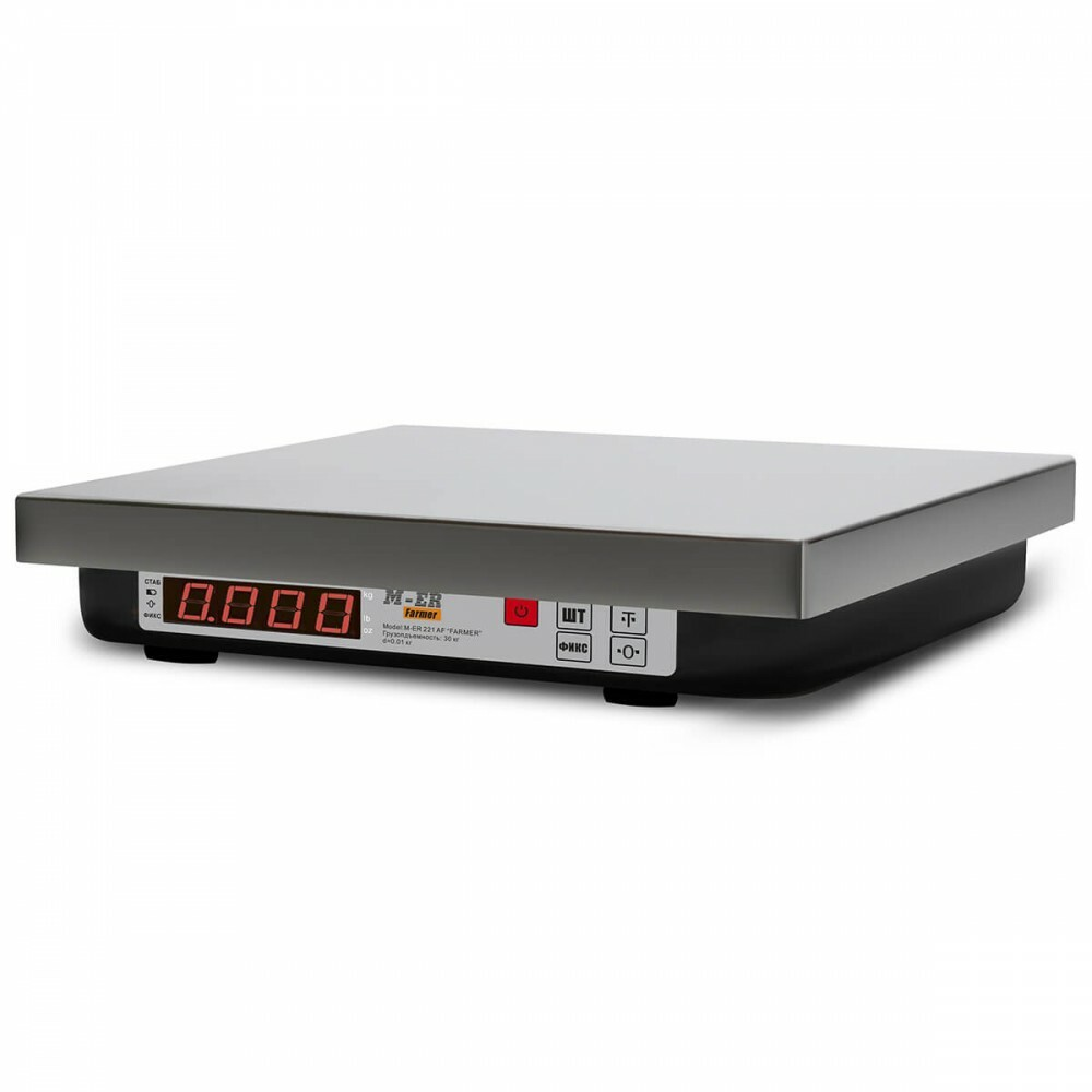 Весы MERTECH M-ER 221F-15.2 LED RS232 и USB(COM) Mertech