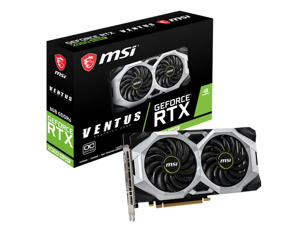 Видеокарта MSI GeForce RTX 2060 Super 8 ΓБ Retail () купить, цена в  интернет-магазине Allsoft