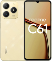 Смартфон realme  C61 128 ГБ золотистый