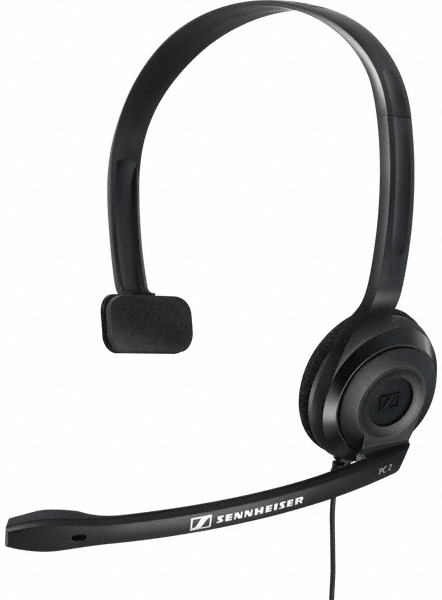 

Гарнитура с 1 наушником Sennheiser PC 2 CHAT, цвет черный