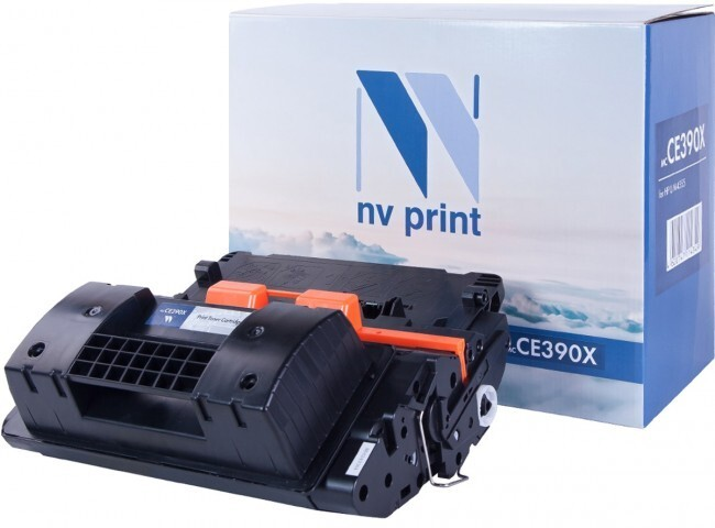 Картридж черный NVPrint LaserJet, NV-CE390X