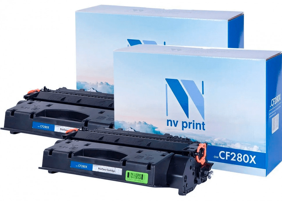 

Картридж черный NVPrint LaserJet, NV-CF280X-SET2