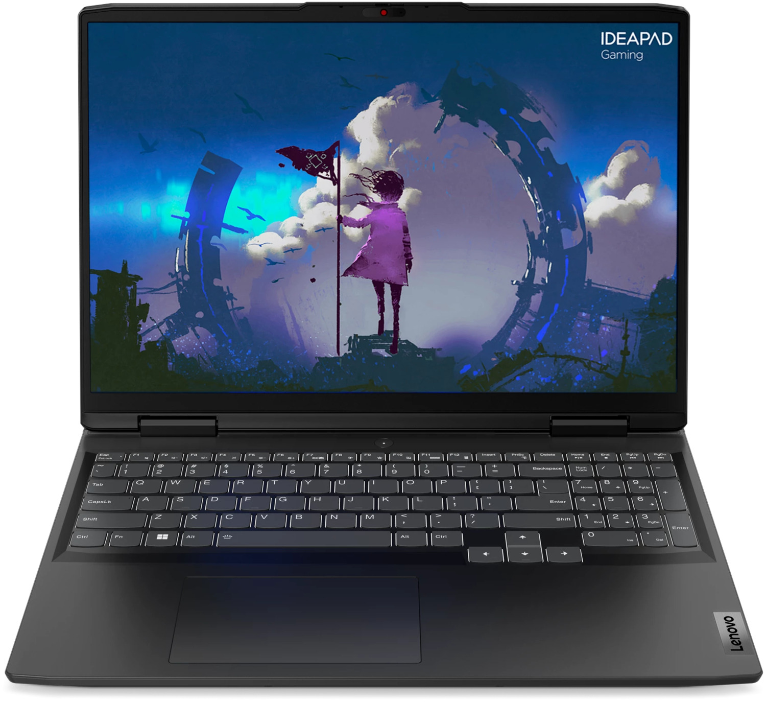 Ноутбук LENOVO IdeaPad Gaming 3 G7 16IAH7 Intel Core i5-12450H (серый)