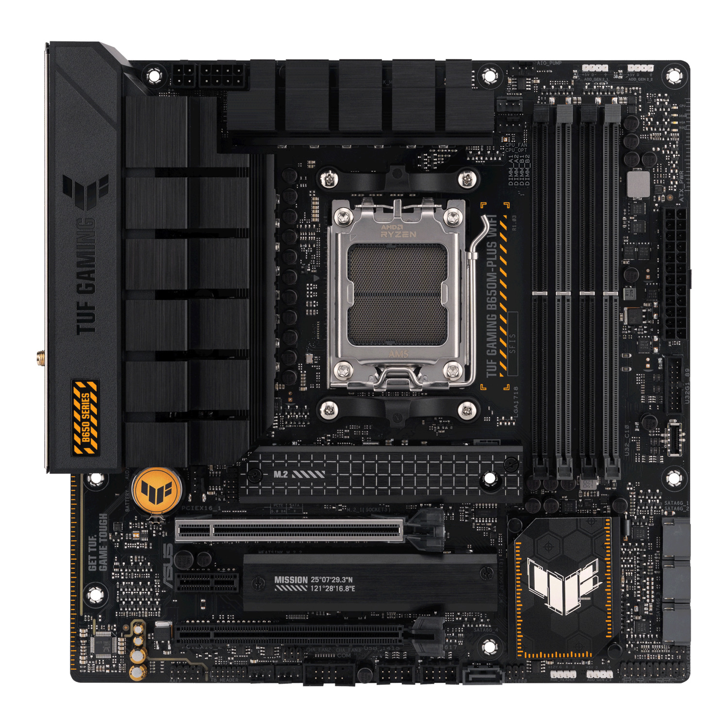 Материнская плата ASUS AMD B650 TUF GAMING B650M-PLUS WIFI