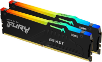 Оперативная память Kingston FURY Beast Black RGB EXPO KF552C36BBEAK2-64