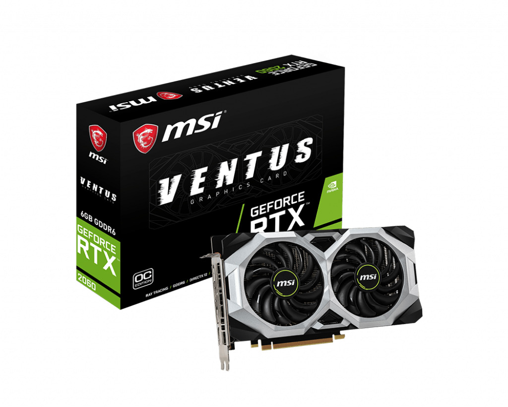 

Видеокарта MSI GeForce RTX 2060 6 Б Retail