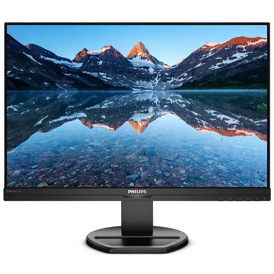 

Монитор LCD 24'' [16:10] 1920х1200(WUXGA) IPS, nonGLARE, 75 Hz, 300 cd/m2, H178/V178, 1000:1, 50М:1, 16.7M, 4ms, VGA, DVI, HDMI, DP, USB-Hub, Height adj, Pivot, Tilt, Swivel, Speakers, 3Y, Black