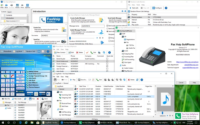 Fax Voip Softphone 3.1.1 FaxVoip Software - фото 1