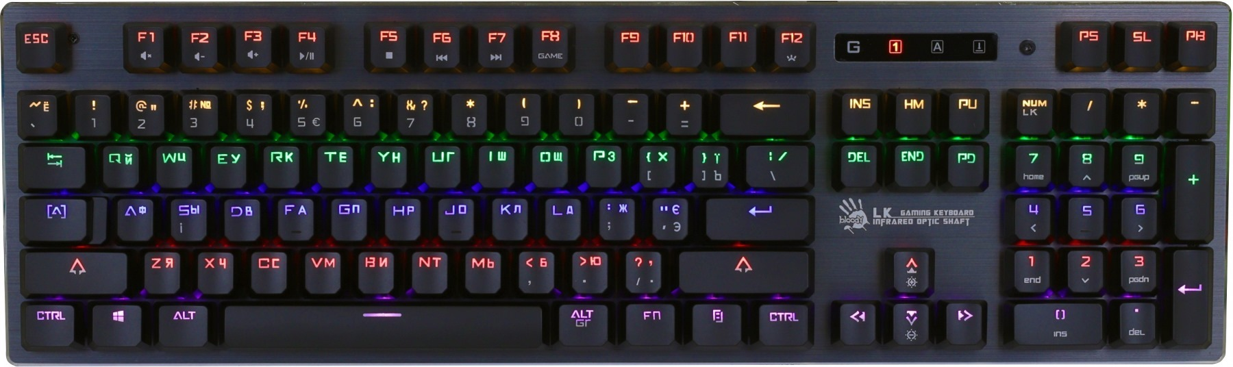 

Клавиатура A4tech Bloody B760, цвет черный