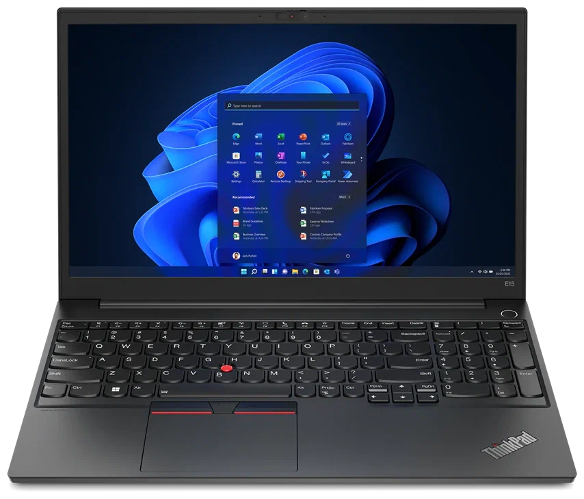 

Ноутбук LENOVO ThinkPad E15 G4 Intel Core i7-1255U (черный)