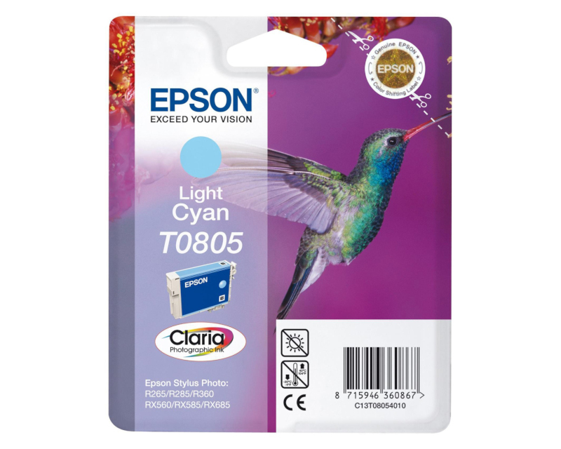 

Картридж светло-голубой Epson C13T08054011