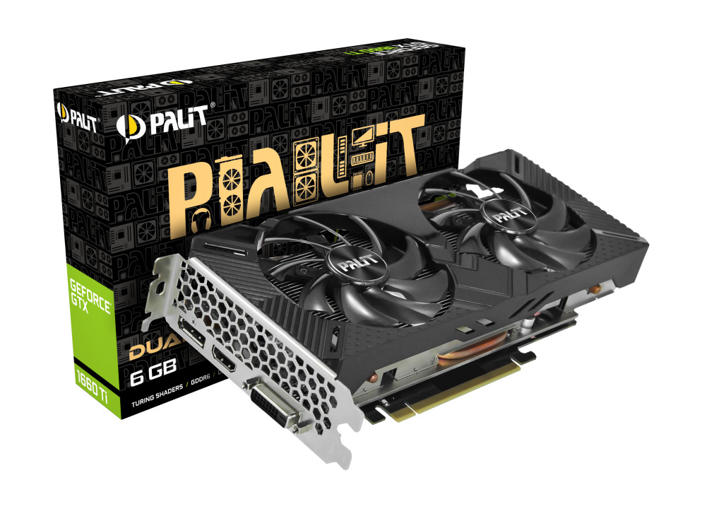 

Видеокарта Palit GeForce GTX 1660 Ti 6 Б Retail