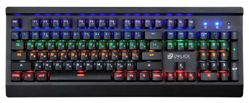 

Клавиатура Oklick KB 920G IRON EDGE 337182, цвет черный