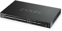 Коммутатор Zyxel XGS4600-32F L3 Managed Switch, 24 port Gig SFP, 4 dual pers. and 4x 10G SFP+, stackable, dual PSU