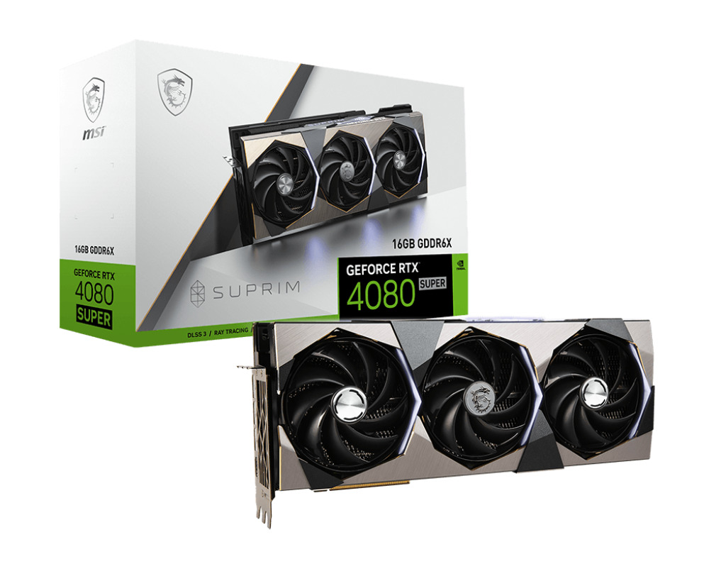 

Видеокарта MSI GeForce RTX 4080 SUPER 16 Б Retail