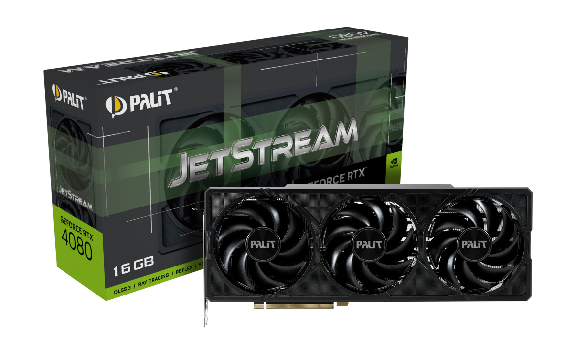 

Видеокарта Palit GeForce RTX 4080 16 Б Retail