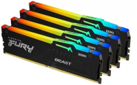 Оперативная память Kingston FURY Beast Black KF556C40BBAK4-128