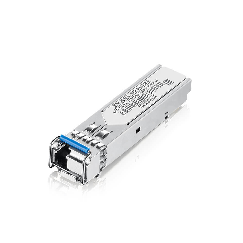 

ZYXEL SFP-BX1310-E (pack of 10 pcs) , SFP transceiver WDM, single mode, SFP, LC, Tx1310 / Rx1550, 20 km