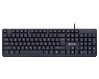 Клавиатура Defender Daily HB-162 45162, цвет черный