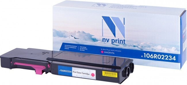 

Картридж пурпурный NVPrint Phaser, NV-106R02234M