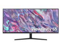 Samsung 34" ViewFinity S5 S50GC S34C500GAI (VA 21:9 3440x1440x100Hz 5ms 300cd 3000:1 178 / 178 DP; 2xHDMI Tilt VESA Black