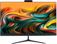 Моноблок IRU Tactio 23IH6P 23.8" Full HD i3 12100 (3.3) 16Gb SSD256Gb UHDG 730 FreeDOS WiFi BT Spk 120W Cam черный 1920x1080