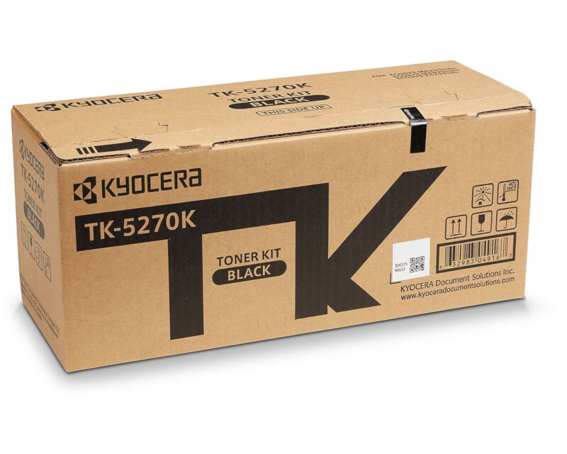 Тонер-картридж черный Kyocera TK-5270K, 1T02TV0NL0