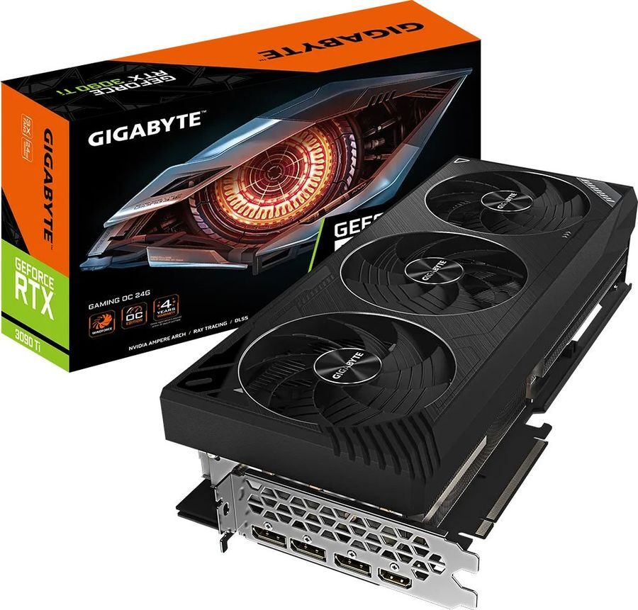 

Видеокарта Gigabyte GeForce RTX 3090 Ti 24 Б Retail