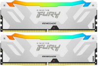 Оперативная память Kingston FURY Renegade RGB White XMP 32GB 8000MT / s DDR5 CL38 (Kit of 2), KF580C38RWAK2-32, RTL