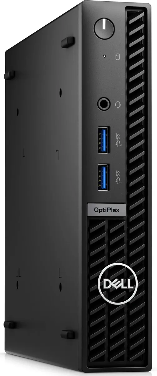 Dell Optiplex 7010 MFF Core i3-13100T/8GB/256GB SSD +1TB HDD/Integrated/WLAN + BT,W11Pro,2y KB Eng Dell Technologies - фото 1