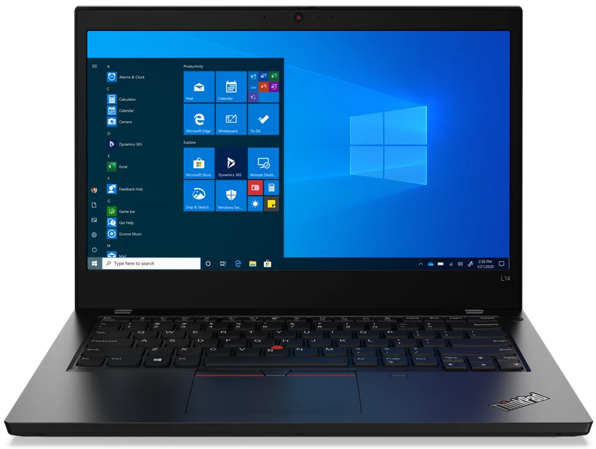 

Ноутбук LENOVO ThinkPad L14 G2 (черный)