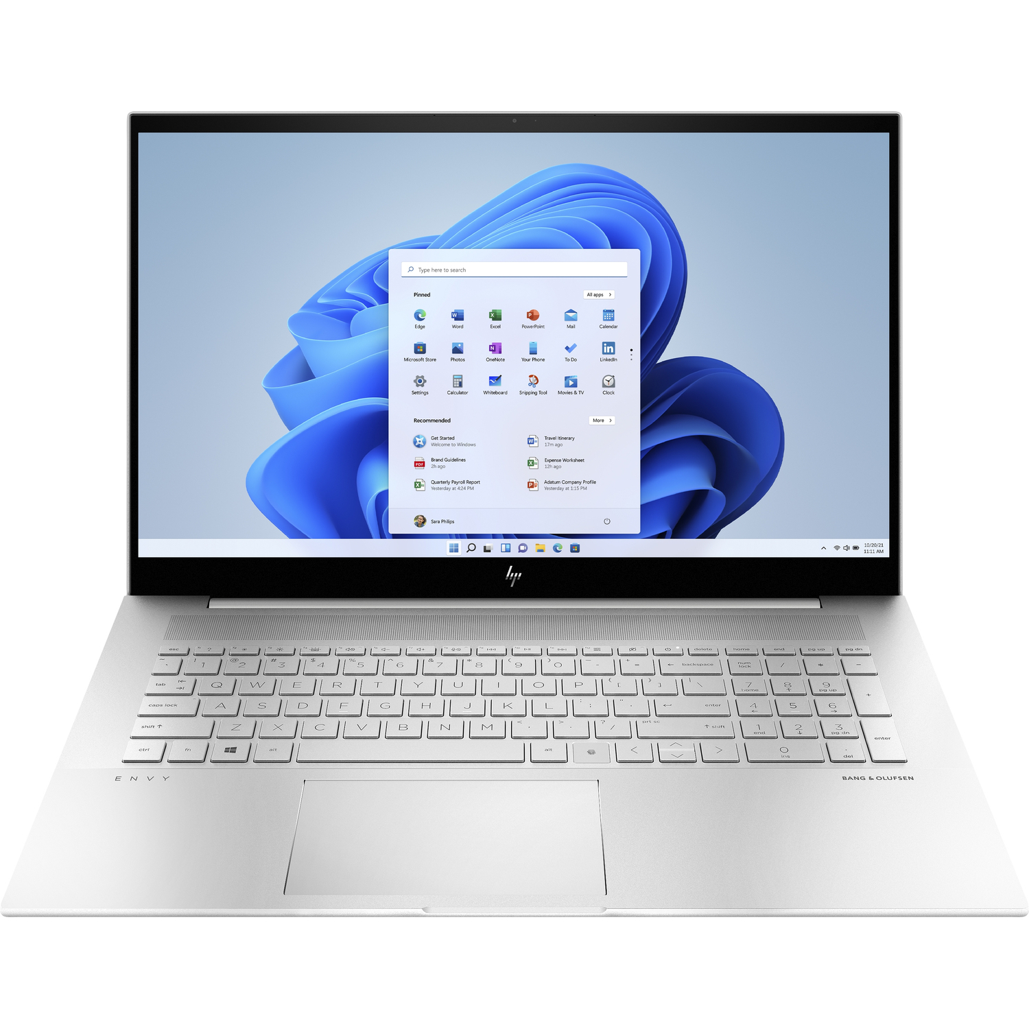 

Ноутбук HP Inc. Envy 17t-ch100 Intel Core i7-1165G7 (серебристый)