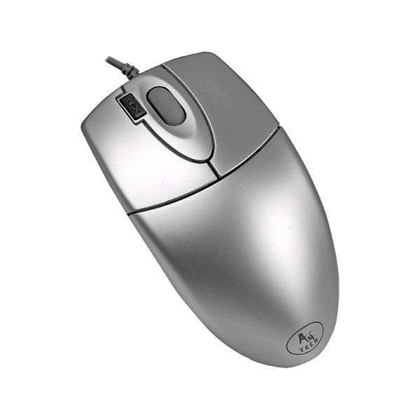 

Мышь A4tech OP-620D SILVER USB, цвет серебристый