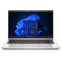 Ноутбук /  HP EliteBook 640 G9 14&quot;(1920x1080) / Intel Core i5 1235U(1.3Ghz) / 8192Mb / 512SSDGb / noDVD / Int:Intel Iris Xe Graphics / Cam / BT / WiFi / 51.3WHr / war 1y / 1.37kg / Pike Silver  / DOS + EN Kbd