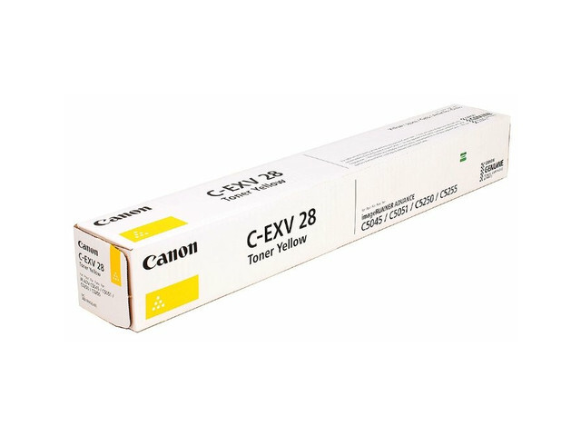 Тонер желтый Canon C-EXV28, 2801B002