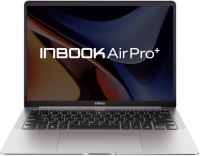 Ноутбук /  Infinix Inbook Air Pro+_XL434 14&quot;(2880x1800 OLED) / Intel Core i7 1355U(1.7Ghz) / 16384Mb / 1024SSDGb / noDVD / Int:Intel Iris Xe Graphics / BT / WiFi / 57WHr / war 2y / 1kg / Silver / Win11Home