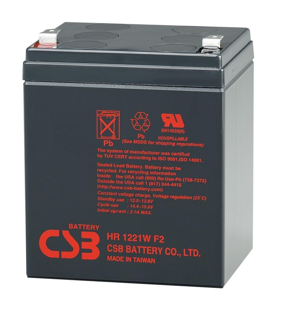 Сменная батарея для ИБП CSB HR 1221W F2