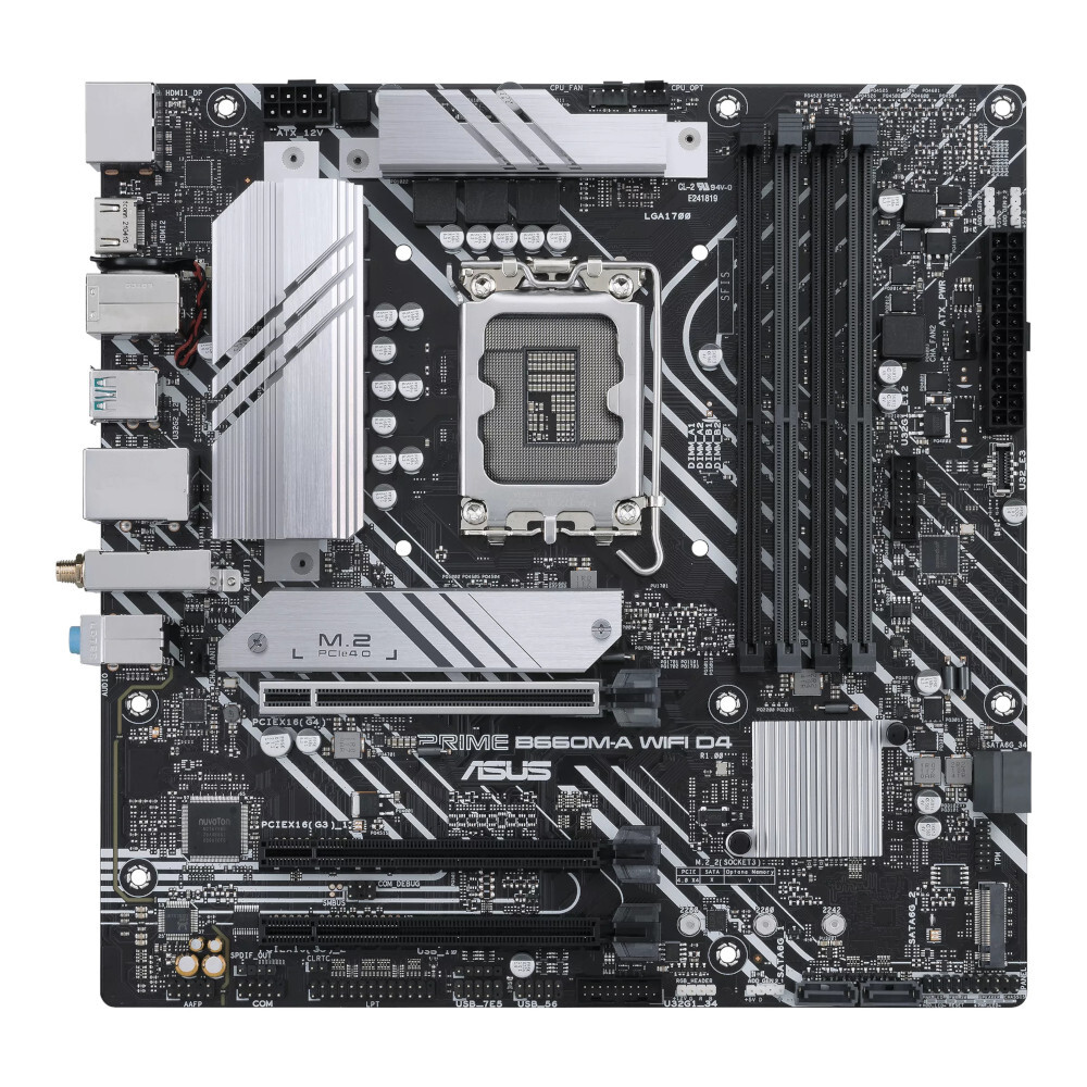 

Материнская плата ASUS Intel B660 PRIME B660M-A WIFI D4