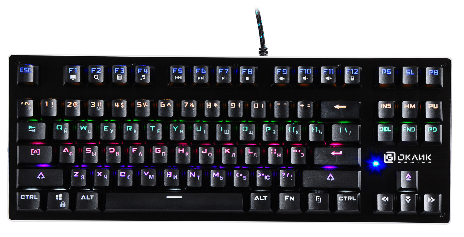 

Клавиатура Oklick KB 967G Dark Force 1465482, цвет черный