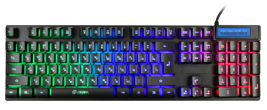 

Клавиатура Oklick KB 760G GENESIS 381063, цвет черный