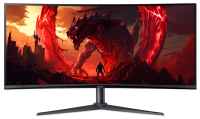 Монитор Acer 34" Nitro XZ342CUV3bmiiphx черный VA LED 1ms 21:9 HDMI M / M матовая HAS 400cd 178гр / 178гр 3440x1440 180Hz DP 2K Монитор Acer 34" Nitro XZ342CUV3bmiiphx черный VA LED 1ms 21:9 HDMI M / M матовая HAS 400cd 178гр / 178гр 3440x1440 180Hz DP 2K