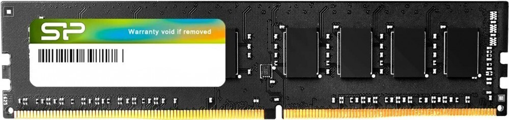 Память DDR4 16GB 2666MHz Silicon Power SP016GBLFU266X02 RTL PC4-21300 CL19 DIMM 288-pin 1.2В single rank Ret Silicon Power - фото 1